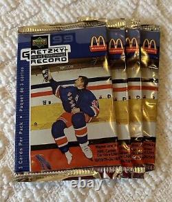 100 Packs 1999 Upper Deck McDonald's Wayne Gretzky Hockey Cards Unopened