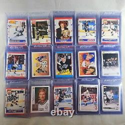 (132) 80's-90's WAYNE GRETZKY Hockey Cards Upper Deck/OPC/Score/Pro Set Card Lot