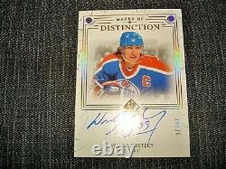 13/14 SP Authentic Wayne Gretzky Marks of Distinction Auto Signature /25 SP RARE