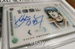 17-18 Upper Deck Artifacts Wayne Gretzky Auto Sigs Honoured Members #/27 Hms-wg