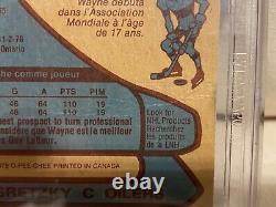 1979-80 O-Pee-Chee Wayne Gretzky Rookie Card RC #18 BVG 1.5 (1st Run- Blue Line)