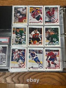 1990-91 UD Hockey Complete Set! Jagr RC. 2 Autographs and 2 PSA Gretzky/Lemieux