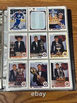 1990-91 UD Hockey Complete Set! Jagr RC. 2 Autographs and 2 PSA Gretzky/Lemieux