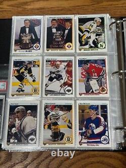 1990-91 UD Hockey Complete Set! Jagr RC. 2 Autographs and 2 PSA Gretzky/Lemieux