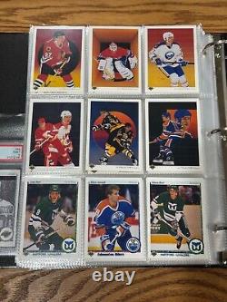 1990-91 UD Hockey Complete Set! Jagr RC. 2 Autographs and 2 PSA Gretzky/Lemieux