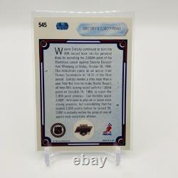 1990/91 Upper Deck #545 -signed Wayne Gretzky Auto 428/2000 Autographed