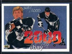 1990-91 Upper Deck Autographs #545 Wayne Gretzky 368/2000