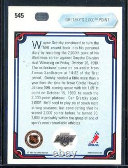 1990-91 Upper Deck Autographs #545 Wayne Gretzky 368/2000