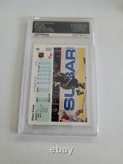 1990-91 Upper Deck French Wayne Gretzky #54 PSA 10 GEM MINT Hockey Card