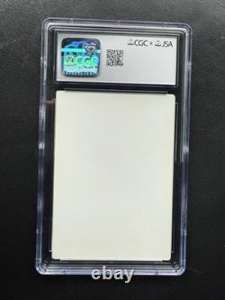 1990-91 Upper Deck Holograms Wayne Gretzky Shooting variation AU Auto 10 CGC