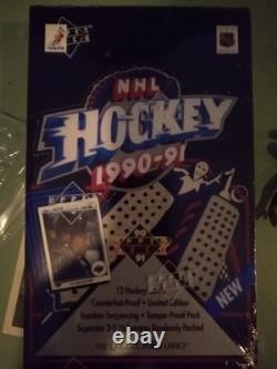 1990-91 Upper Deck NHL Hockey Low Series Sealed Box (36 Ct.) Jagr RC Gretzky New