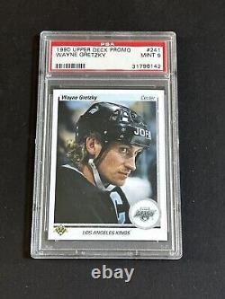 1990-91 Upper Deck Promo Wayne Gretzky Uer Error #241 PSA 9 MINT Low Pop