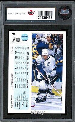 1990-91 Upper Deck Promos #241 Wayne Gretzky KSA 9.5 NGM