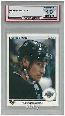 1990-91 Upper Deck WAYNE GRETZKY #241 Promo? DSG 10 Gem Mint