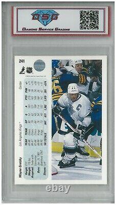 1990-91 Upper Deck WAYNE GRETZKY #241 Promo? DSG 10 Gem Mint