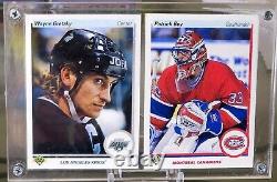 1990 UPPER DECK HOCKEY PROMO GRETZKY/ROY #241 ERROR Card