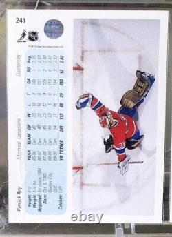 1990 UPPER DECK HOCKEY PROMO GRETZKY/ROY #241 ERROR Card