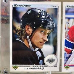 1990 UPPER DECK HOCKEY PROMO GRETZKY/ROY #241 ERROR Card