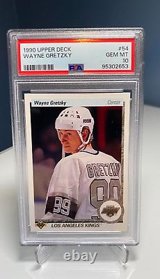 1990 Upper Deck #54 Wayne Gretzky PSA 10