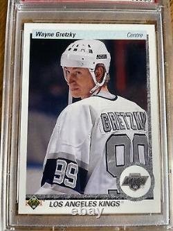 1990 Upper Deck Hockey #54 Wayne Gretzky. PSA 10? Gem Mint? (French)