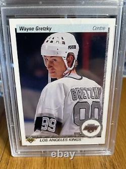 1990 Upper Deck Hockey #54 Wayne Gretzky. PSA 10? Gem Mint? (French)