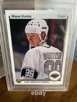 1990 Upper Deck Hockey #54 Wayne Gretzky. PSA 10? Gem Mint? (French)