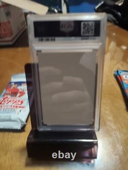 1990 Upper Deck Hockey Wayne Gretzky Holograms-Shooting PSA 8 NM-MT HOF KINGS