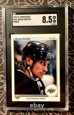 1990 Upper Deck Promo Wayne Gretzky #241 SGC 8.5