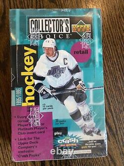 1990's hockey cards 6 full boxes with Wayne Gretzky magazine and extra packs