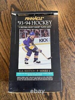 1990's hockey cards 6 full boxes with Wayne Gretzky magazine and extra packs