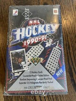 1990's hockey cards 6 full boxes with Wayne Gretzky magazine and extra packs