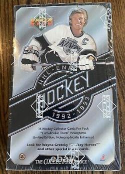 1990's hockey cards 6 full boxes with Wayne Gretzky magazine and extra packs