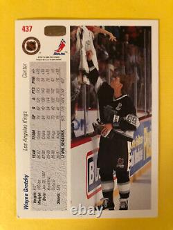 1991 1992 Upper Deck Wayne Gretzky Los Angeles Kings #437 Hockey Card