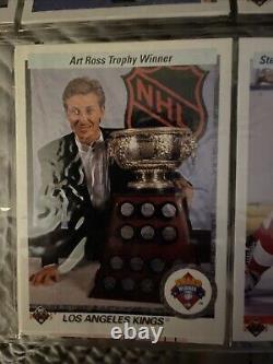 1991/92 UPPER DECK WAYNE GRETZKY Hart Trophy And All-Star Game Cards