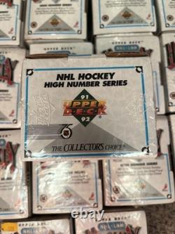 1991-92 Upper Deck High Series Hockey Factory Sealed Set Lot of 32