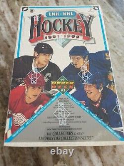 1991-92 Upper Deck Hockey High Series FRENCH Unopened Box Rare Rookies