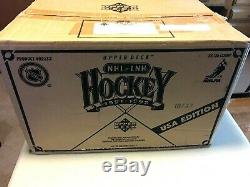 1991-92 Upper Deck Hockey Low Number Factory Sealed Case Of 24 Mint Boxes