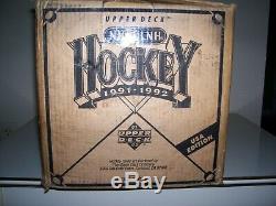 1991-92 Upper Deck Hockey Low Number Factory Unsealed Case Of 24 Boxes Hasek Rc