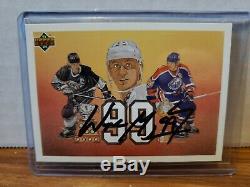 1991-92 Upper Deck Signed Kings Hockey Card #38 Wayne Gretzky 99 COA