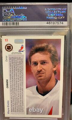 1991 Upper Deck #13 Wayne Gretzky LA Kings/Team Canada PSA 10