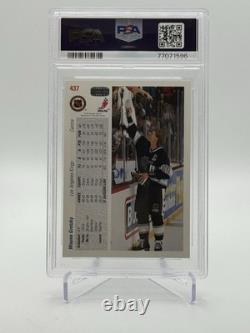 1991 Upper Deck French Wayne Gretzky #437 PSA 10 GEM MINT Los Angeles Kings