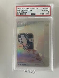1991 Upper Deck McDonald's Hologram Wayne Gretzky HOF Kings PSA 10 Gem Mint
