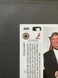 1991 Upper Deck Wayne Gretzky Art Ross Trophy Winner Holo Card AW1 COULD BE MINT