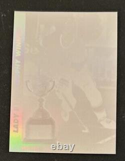 1991 Upper Deck Wayne Gretzky Lady Byng Trophy Winner Hologram Hockey Card #AW6