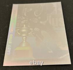 1991 Upper Deck Wayne Gretzky Lady Byng Trophy Winner Hologram Hockey Card #AW6