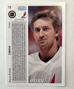 1991 Wayne Gretzky Signed Upper Deck Canada Cup #13 Auto 134/999