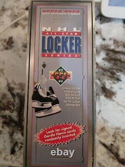 1992-93/1993 Upper Deck (Wayne Gretzky) Locker Box NHL Hockey All Stars Set (60)