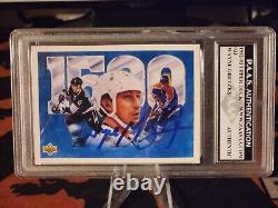 1992-93 Upper Deck? Wayne Gretzky 1500! Autographed WithAuthentication