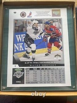 1993 RARE Authentic Autographed Wayne Gretzky Oversized Upper Deck Card #261/500