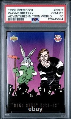 1993 Upper Deck Adventures In Toon World #BBH2 Wayne Gretzky PSA 10